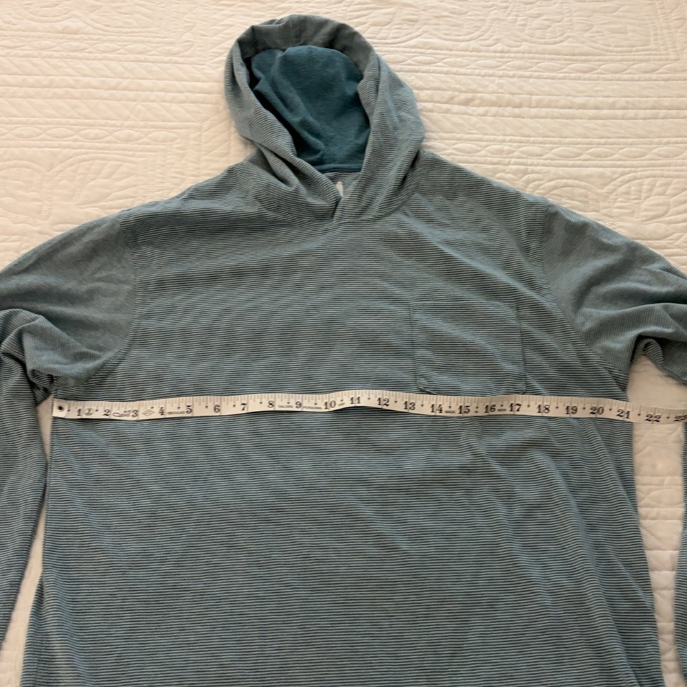 Men’s Johnnie O Gunnar long sleeve pocket hoodie size M - Picture 3 of 12